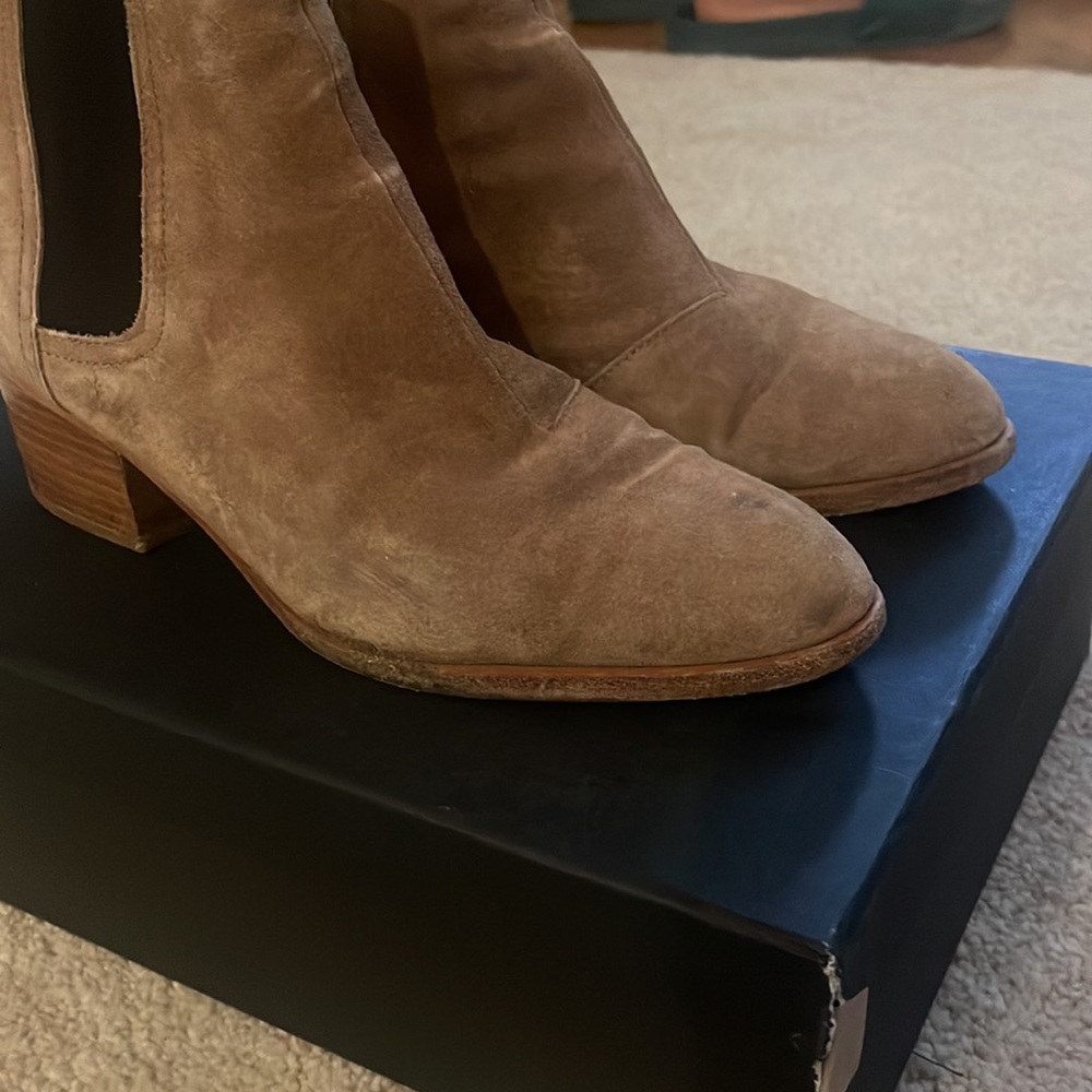 Rag And Bone Walker Boot In Camel Suede - image 5